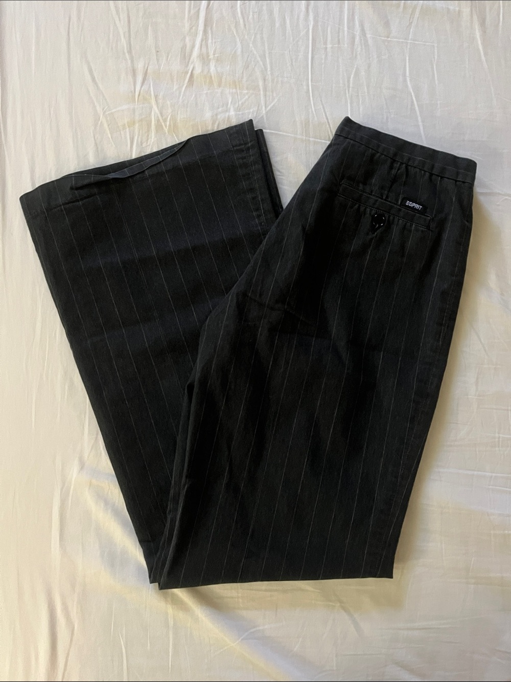Vintage Esprit Pinstripe Wide leg Trousers